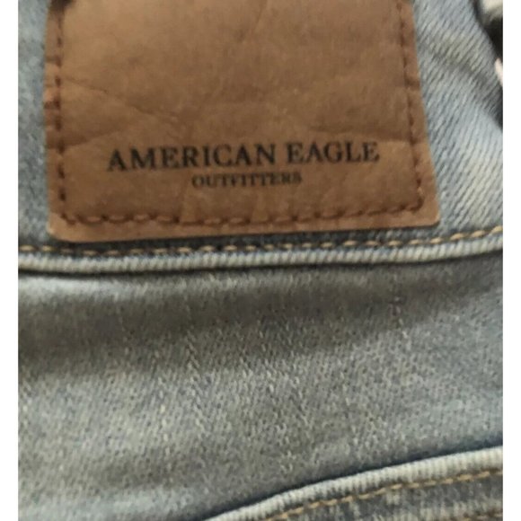 American Eagle-SZ: 2 Woman’s Next Level Stretch/Hi-Rise Shortie Denim Shorts - Picture 12 of 13